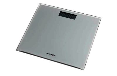 Salter Glass Silver Electronic Scale Salter Glass Silver Electronic Scale